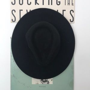 Wide-Brim Fedora Hat